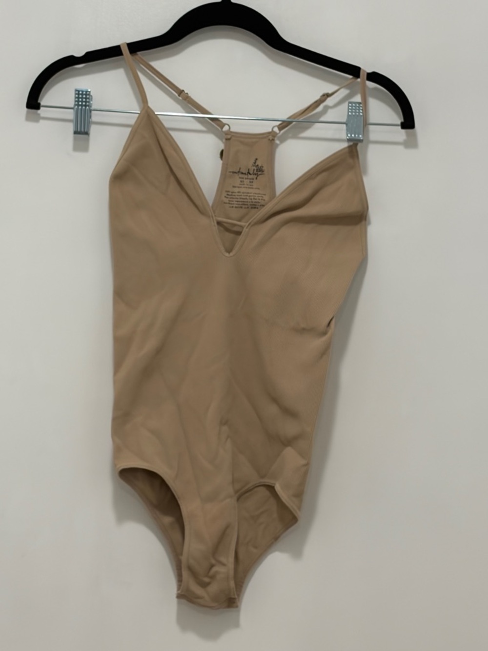 Intimately Free People Blush Beige Intimately Branded Tank/ bodysuit